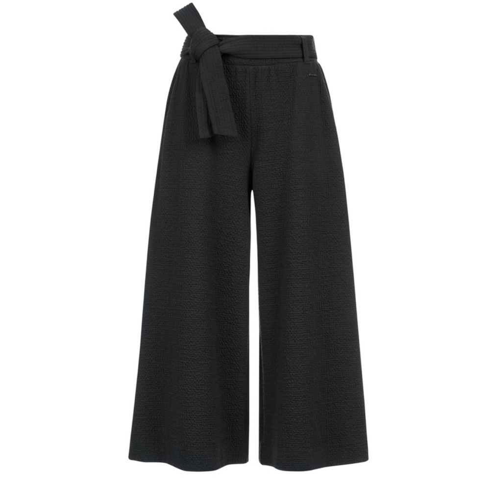 Sweaty Betty Black Wide-Leg Culottes XS